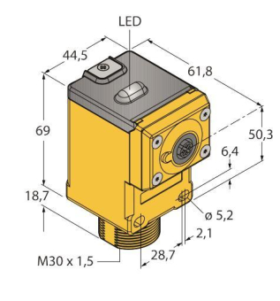 Turck Opto Sensor Basisgerät DX80N2Q45RD 