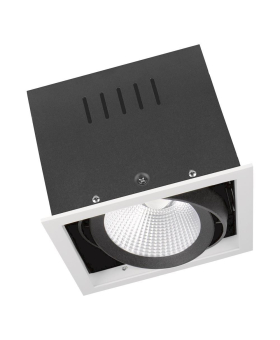 LEDV SP MULTI 1X30W/3000K FL WT/BK 