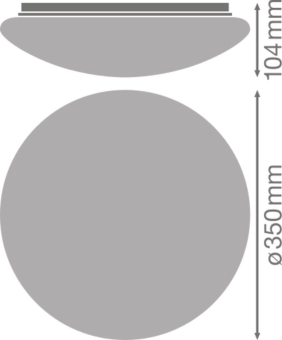 LEDV SURFACE CIRCULAR 350 COVER 
