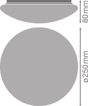 LEDV SURFACE CIRCULAR 250 COVER 