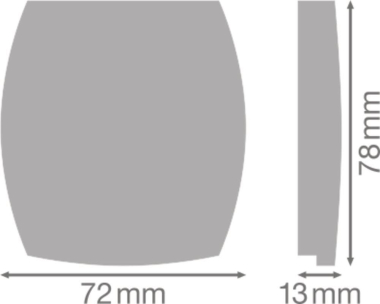 LEDV TRUSYS FLEX END CAP RAIL WT 