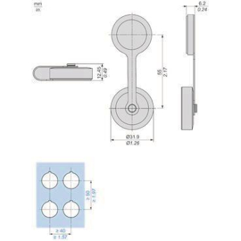 Schneider Metall-Schutzkappe       ZBSP3 