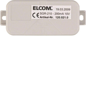 ELCOM BUS-Video-Komponenten      SGR-210 