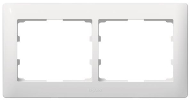Legrand 771002 Rahmen 2-fach waagerecht 