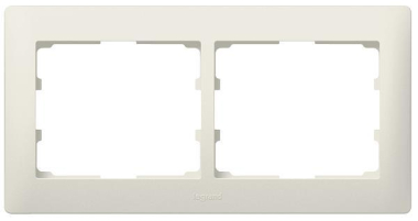 Legrand 771502 Rahmen 2-fach waagerecht 
