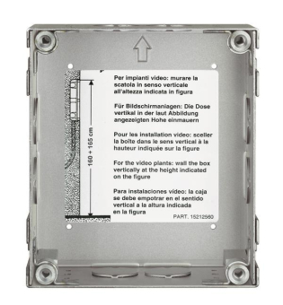 BTicino 350110 Unterputz Kasten 1M zum 