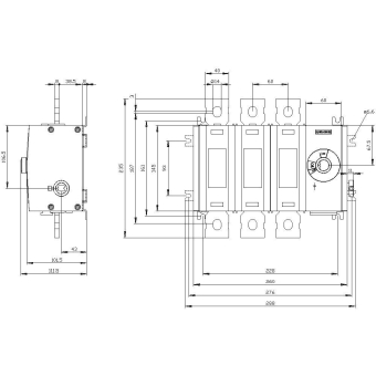 Siemens 3KD46340QE400    3KD4634-0QE40-0 
