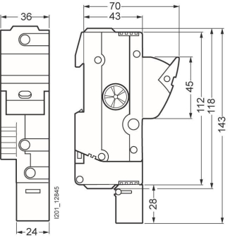SIEM SITOR Sicherungstrenner   3NC2291-5 