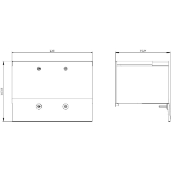 Siemens 3VA94810WF30 Klemmenabdeckung 