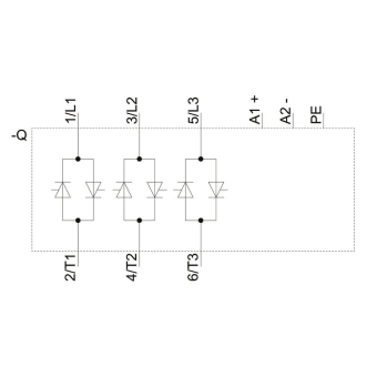 Siemens 3RF24201AC45 Halbleiterschütz 