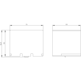 Siemens 3RT19464EA1 Anschlussabdeckung 