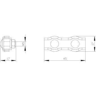Siemens 3SE79441AC Seilklemme duplex 