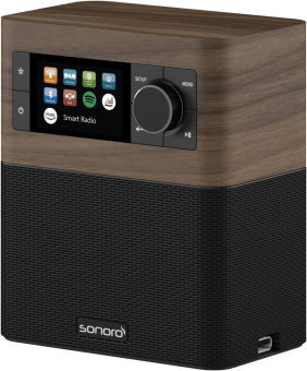 Sonoro Stream walnuß Dekor-schwarz 