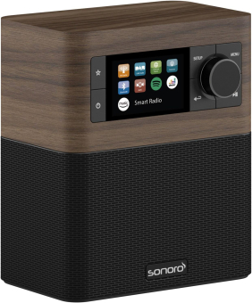 Sonoro Stream walnuß Dekor-schwarz 