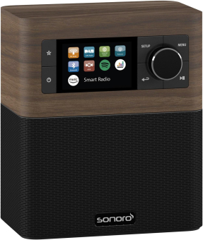 Sonoro Stream walnuß Dekor-schwarz 