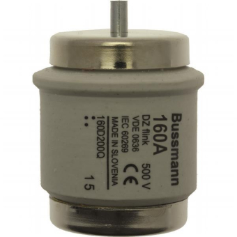 EATON FUSE 160A DV 500V TYPE DZ 160D200Q 
