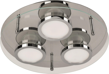 Lightme CHROMIA 3-flammig rund   LM85623 