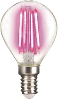 LIGHTME LED-Tropfenlampe 4W pink LM85313 