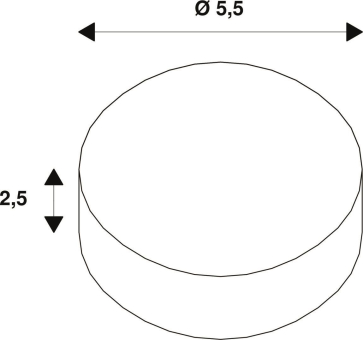 SLV LED Netzteil 24V 25W rund    1008652 