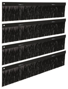 Hager Bodenblech m.Bürste        FZ872XE 