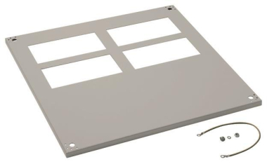 Hager Verschlussplatte geöffnet   FZ742D 