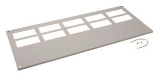 Hager Verschlussplatte geöffnet   FZ745D 