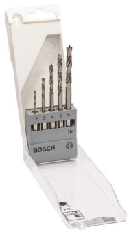 BOSCH 6-kt. 1/4'' Holzbohr 6- 2608595525 