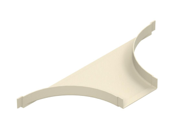 NIED GFK-Anbau T-Stück,      KKST 50.200 