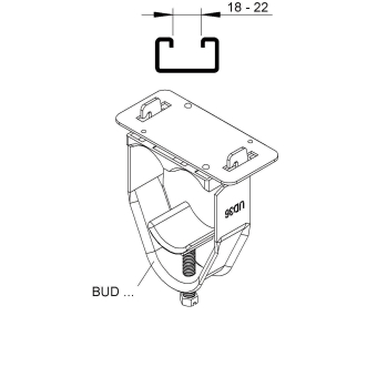 Niedax BUD30 Dreierbund-          BUD 30 