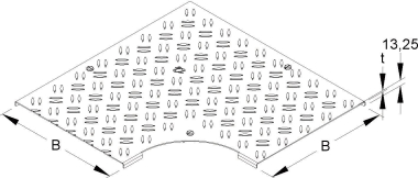 Niedax Deckel f.Bogen  RESDVRS 300-2.0 S 