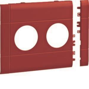 Hager Blende 2fach Steckdose GB120203020 