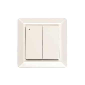 Nobile Aufputztaster 2-fach   9109011016 