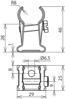 DEHN Stangenhalter Niro           275019 
