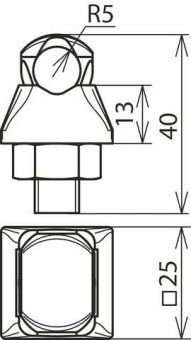 DEHN Ks-Verbinder Rg-Cu           301007 