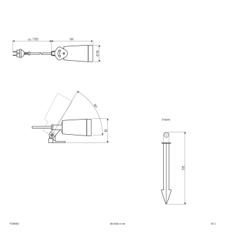 EVN Outdoor-Spot Power-LED 12V  PC680602 