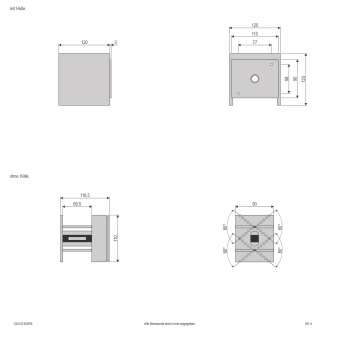 EVN LED Wandanbauleuchte     L54121402RE 