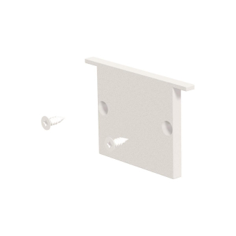 EVN Alu-Endabschlussplatte weiß APRTWEAP 