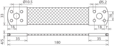 DEHN Überbrückungsband 50qmm 3770 377015 