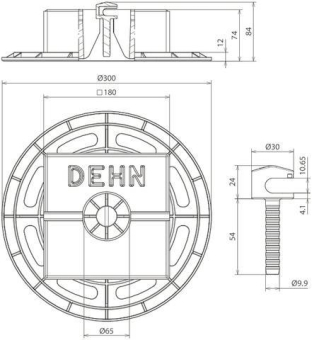Dehn 253335   DLH 8.10 KS BES180 GP300 K 