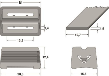 Hellermann EL-TY(TELS1)-POM-BK Kabel- 