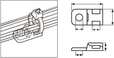 Hellermann CTAM2-PA66-WH(100) Bef.- 
