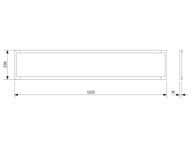 OPPLE LED-Pendell. silber DALI 140054054 
