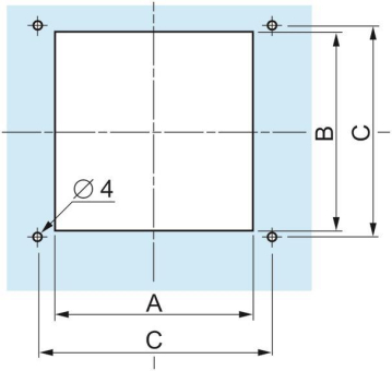 Schneider Metallausgangs NSYCAG170X190LM 