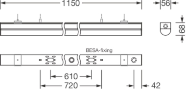 Siteco Ecopack              51LJ12DKM40A 