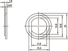 TEGA Isolierscheiben         B00031D1275 