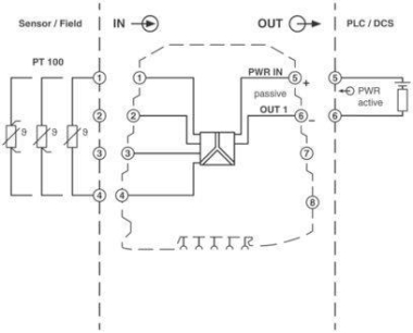 Phoenix 2810308  MINI MCR-SL-PT100-LP-NC 