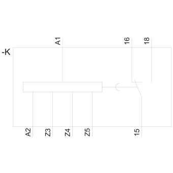 Siemens 5TT3181 Verzögerungszeitschalter 