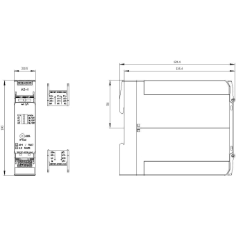 SIEM AS-i SlimLine    3RK1207-0CE00-2AA2 