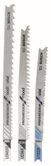 Bosch Stichsägeblatt-Set 3tlg 2607010516 