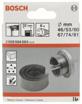 Bosch Sägekranz-Set 6tlg      2608584063 